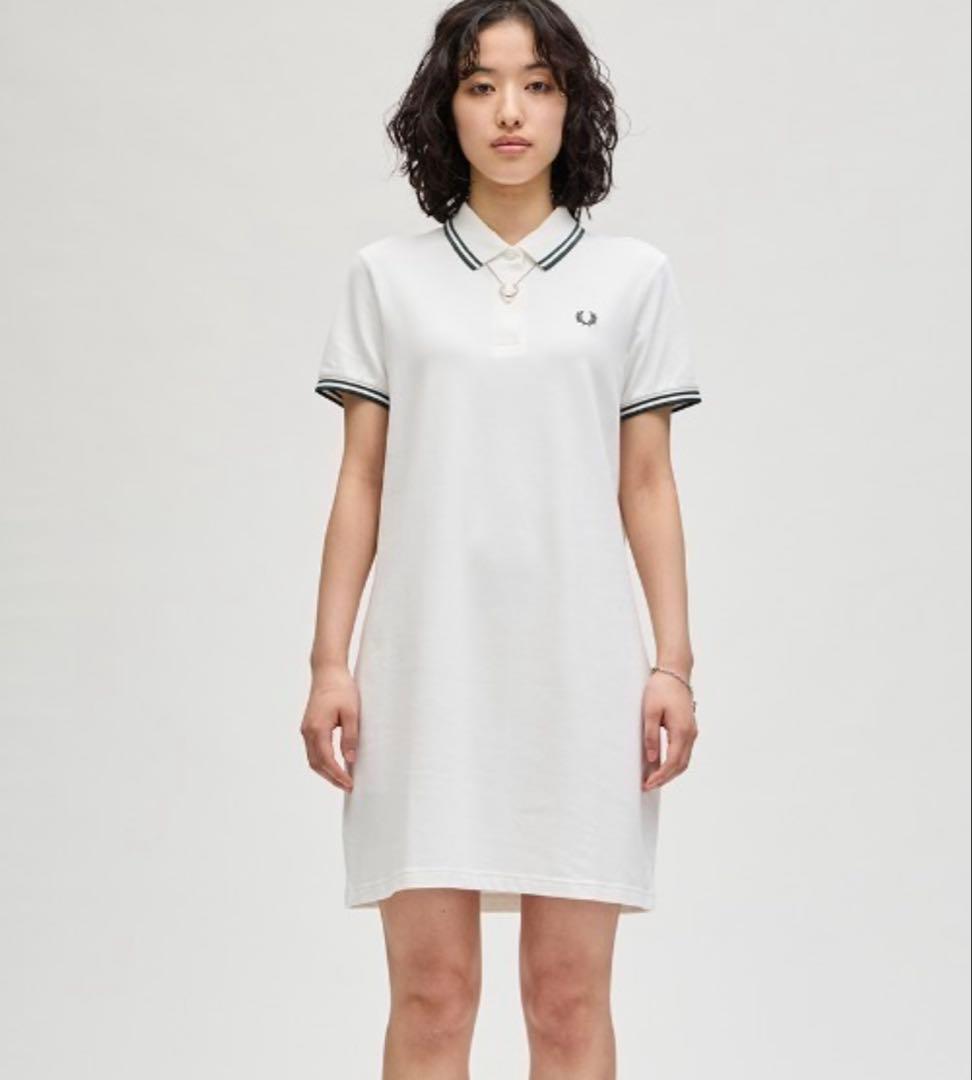 Twin Tipped Pique Dressフレッドペリーポロシャツワンピース