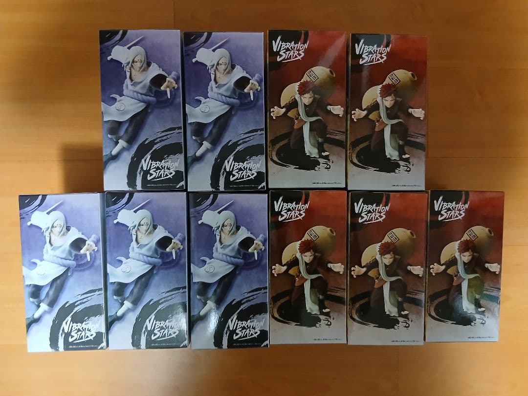 NARUTO　VIBRATION STARS 　我愛羅Ⅱ×5、君麻呂×5