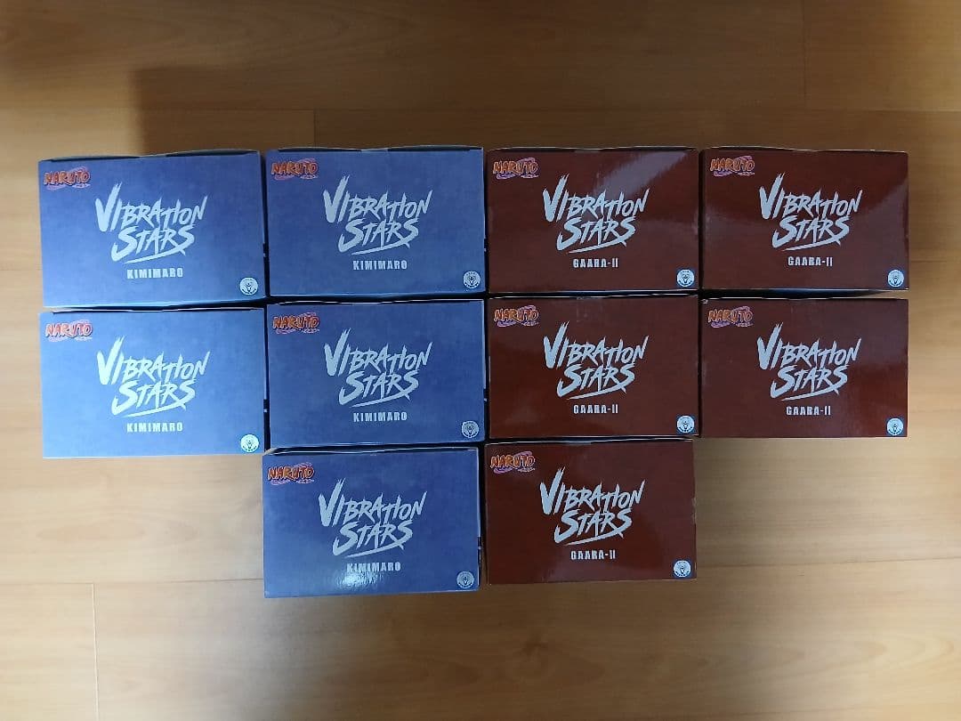 NARUTO　VIBRATION STARS 　我愛羅Ⅱ×5、君麻呂×5