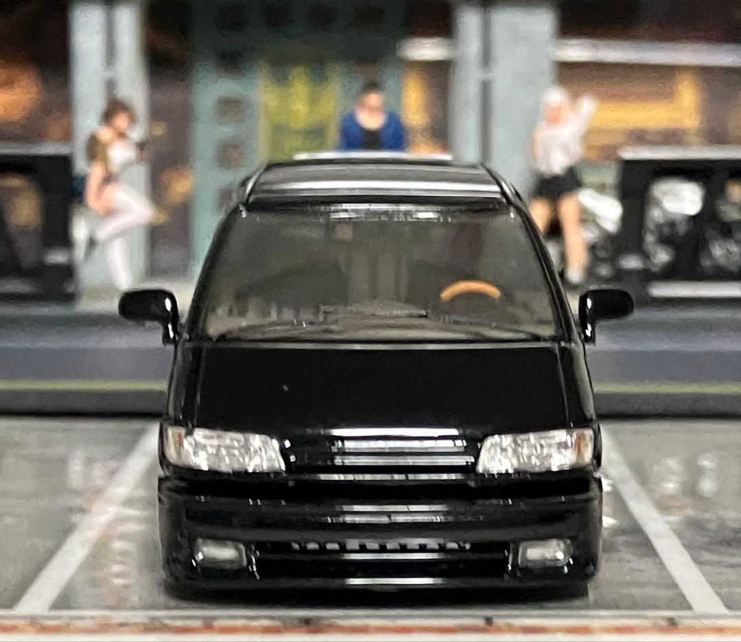 トヨタ　エステマ　ファブレス　フルエアロ　1/64 改造