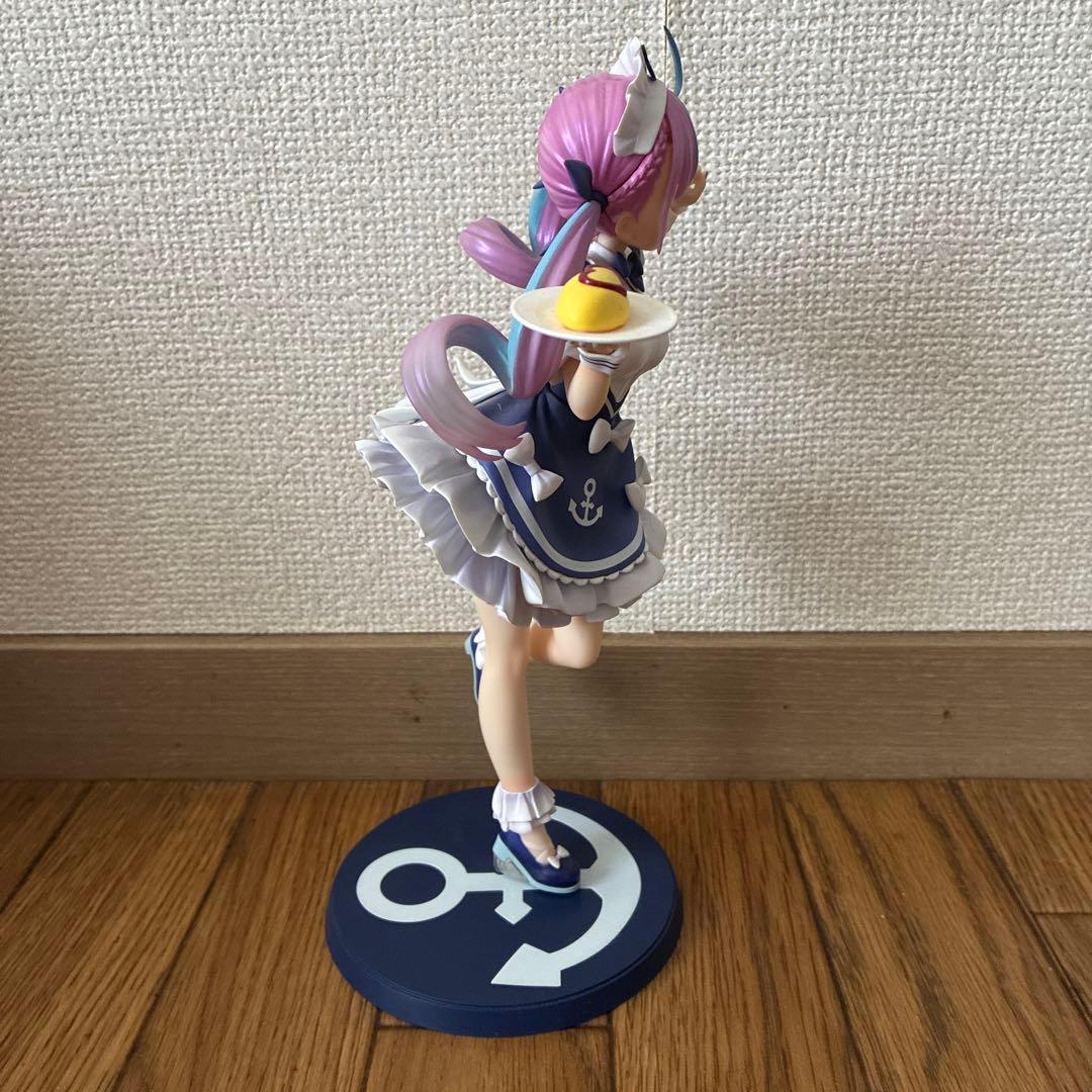 湊あくあ 1/7スケール 塗装済み完成品 フィギュア顔パーツ付 開封済み