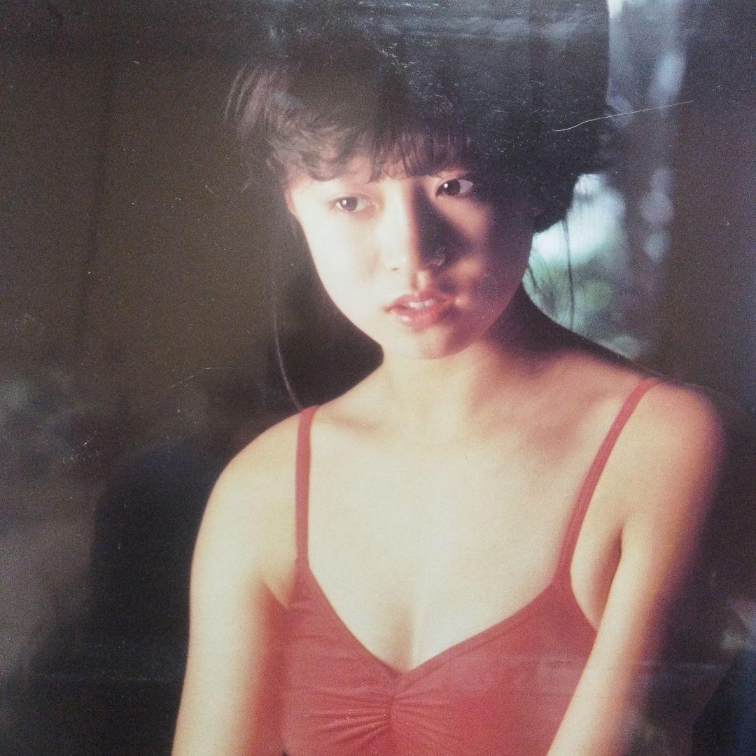 中森明菜　パネルポスター　当時物　高さ83cm 横幅58cm 大き目