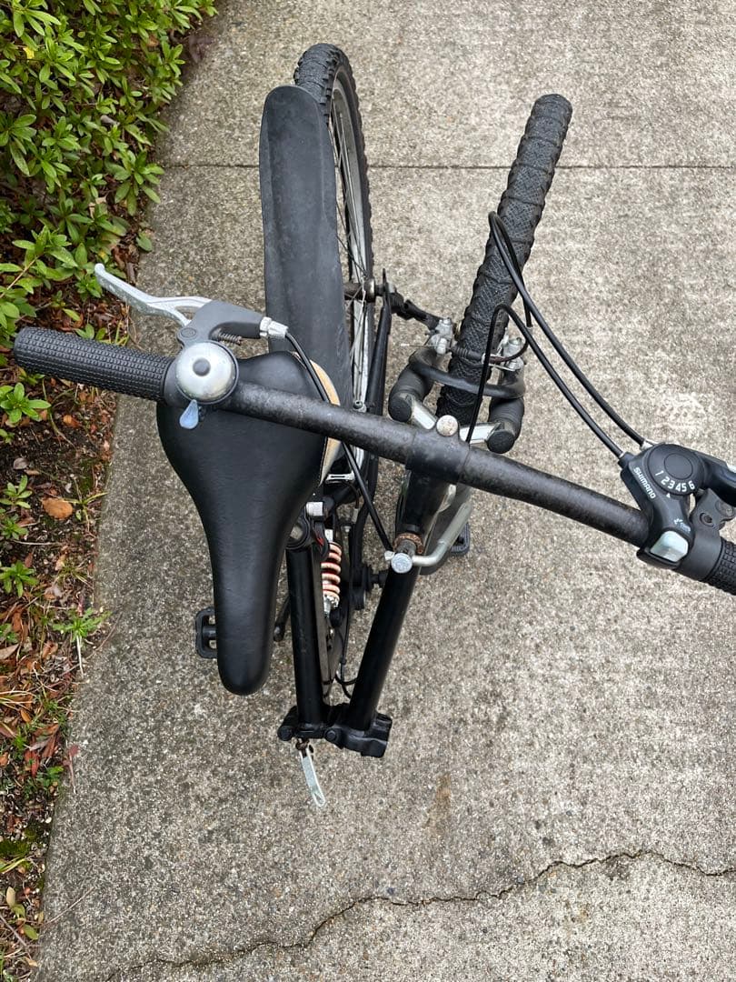 折りたたみ自転車 26インチ　サスペンション付き
