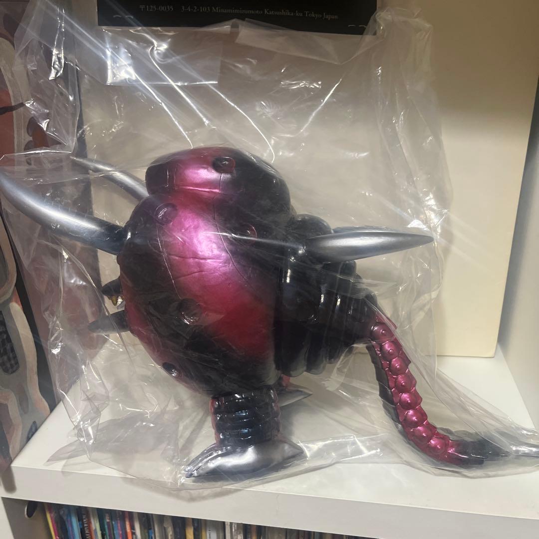 マーミット製 ウルトラマンレオ 円盤生物 ブラックエンド ソフビ フィギュア
