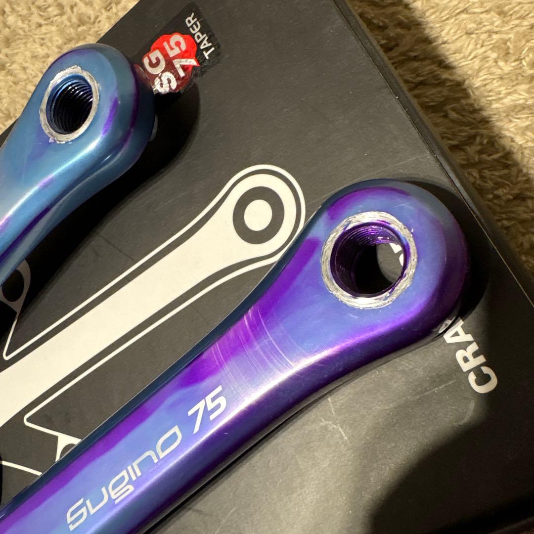 MASH MASHSF sugino75 クランクアーム 165㎜ スギノ