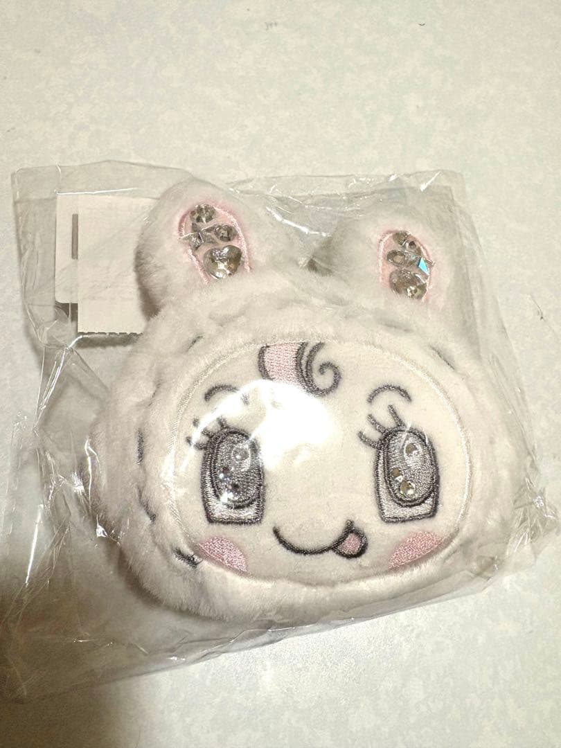 べリエちゃん ぬいぐるみマスコット エンジェル ふわキラフェイスポーチ