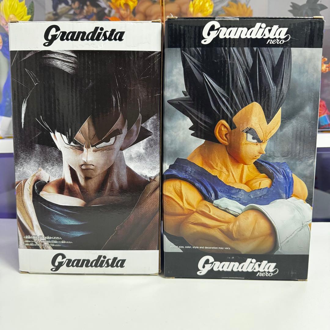 ドラゴンボール フィギュア 孫悟空 ベジータ Grandista nero