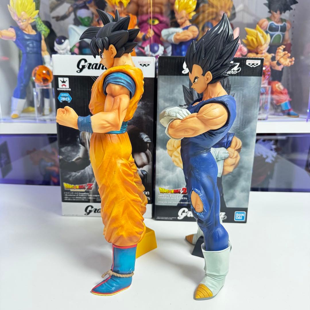 ドラゴンボール フィギュア 孫悟空 ベジータ Grandista nero