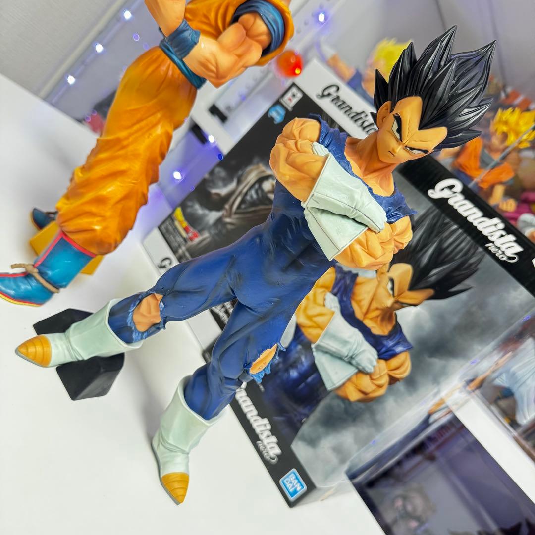 ドラゴンボール フィギュア 孫悟空 ベジータ Grandista nero
