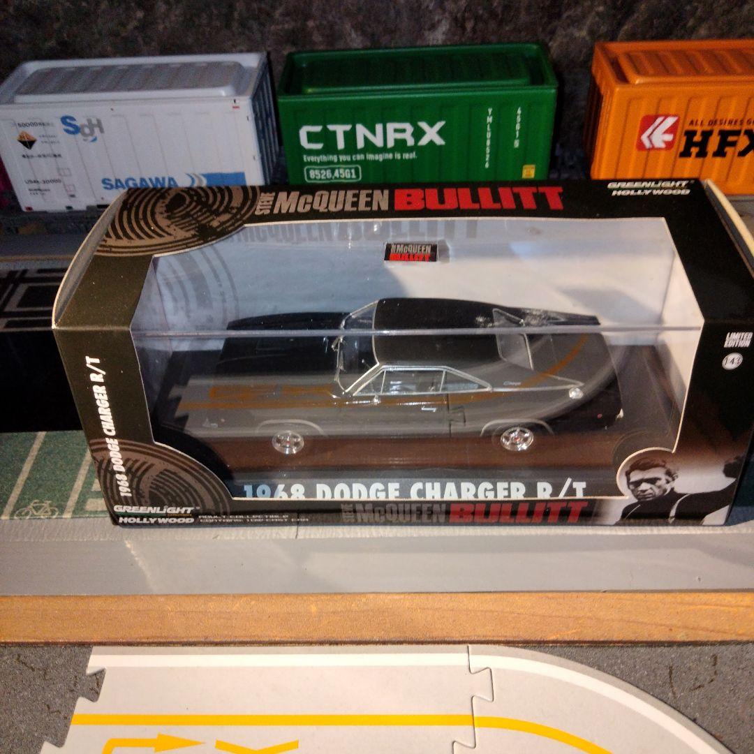 ミニカー GREENLIGHT 1968 DODGE CHARGER R/T