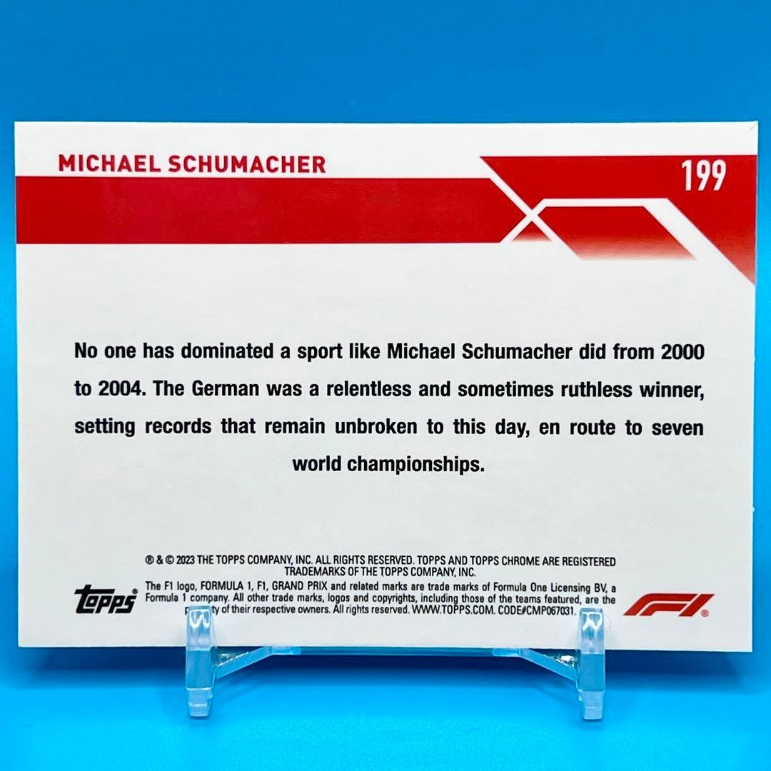 F1 MICHAEL SCHUMACHER シューマッハ 世界199枚限定