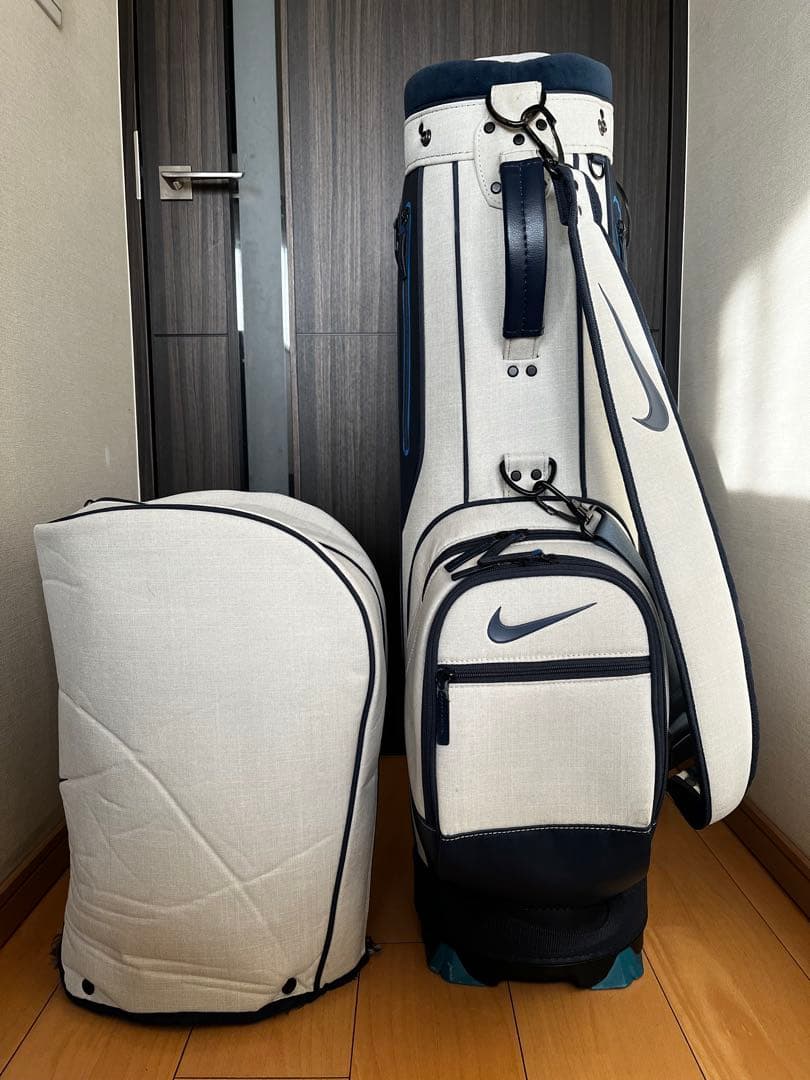 美品　完売品　希少カラー　NIKE ナイキゴルフ　レトロ　カートキャディバッグ