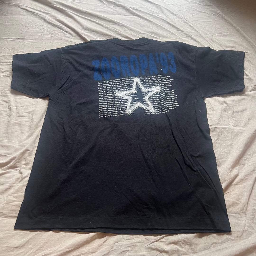 U2「ZOOROPA / ZOO TV」ツアー オリジナル・ヴィンテージTシャツ