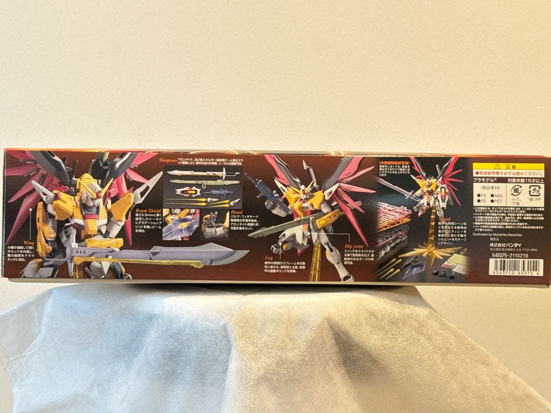 【新品】ガンプラEXPO限定 MG デスティニーガンダム ハイネ専用機
