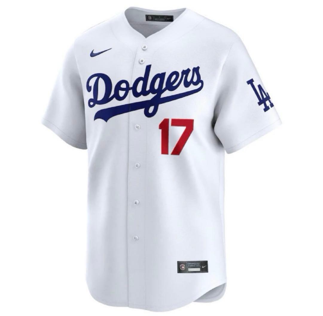 【正規品】大谷翔平 MLBドジャース NIKEリミテッドプレイヤージャージJXL
