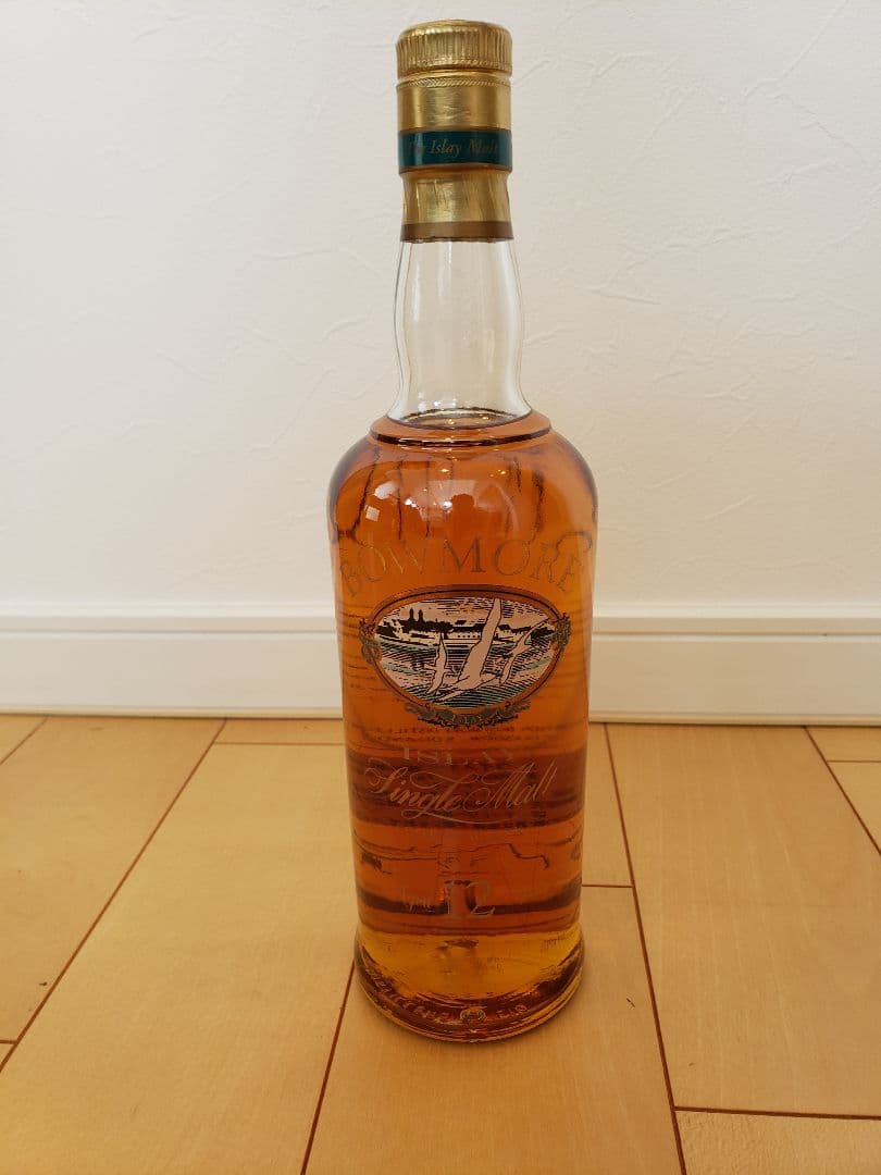 【希少】ボウモア BOWMORE 12年 シルクプリント カモメラベル 未開封