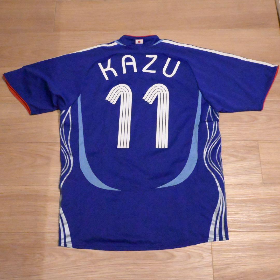 キングカズ　日本代表　サッカー　ユニフォーム