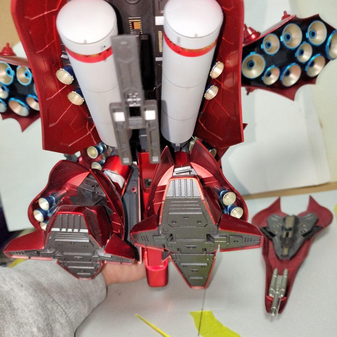 D*C様 HG 1/144 ナイチンゲール 塗装完成品 逆襲のシャア ガンプラ