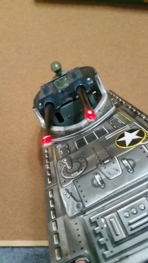 大熊製作所/ブリキ/M-75対空戦車/レトロ/検ポピー
