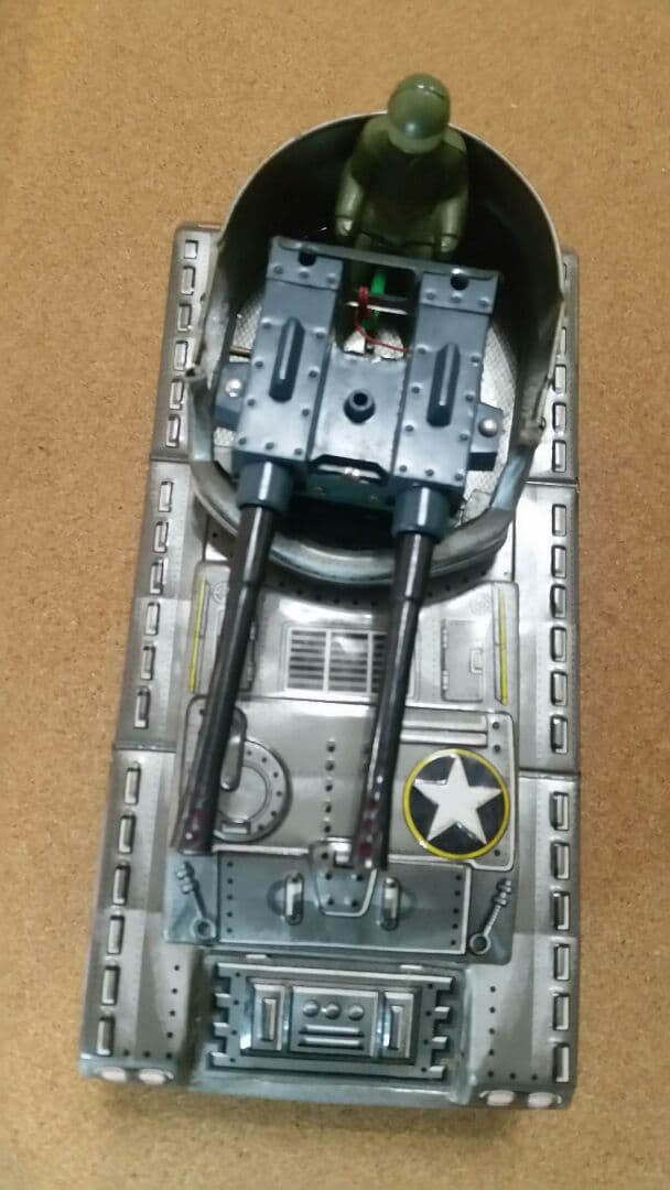大熊製作所/ブリキ/M-75対空戦車/レトロ/検ポピー