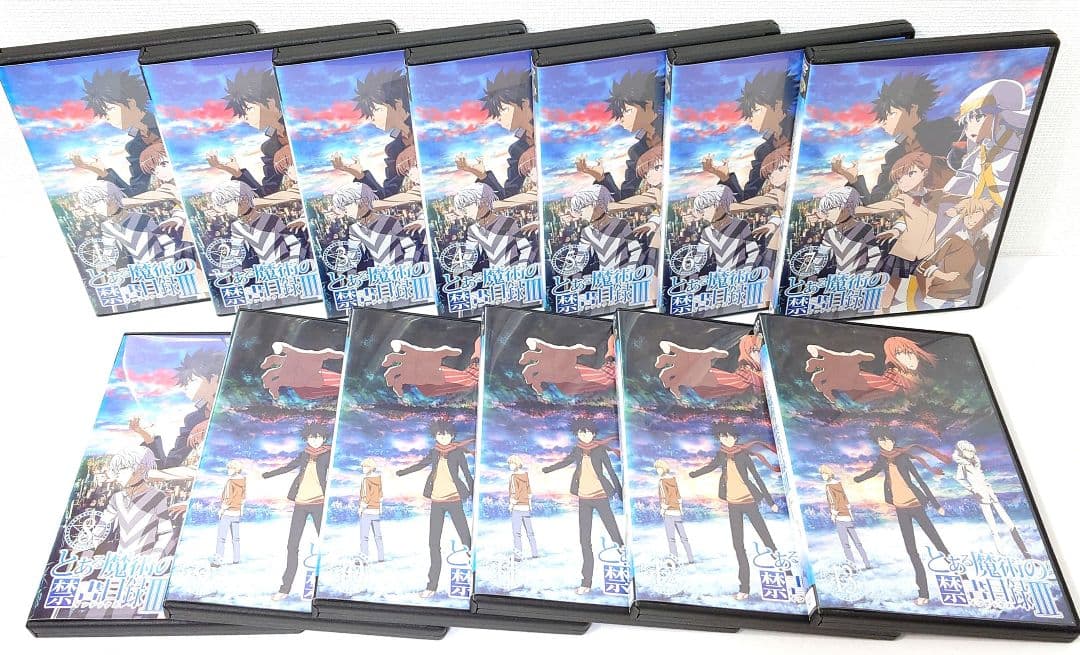 とある魔術の禁書目録【1期+2期+3期+劇場版】DVD 全30巻 セット