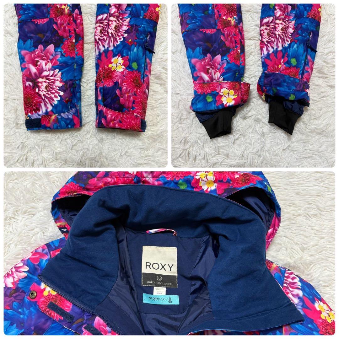 蜷川実花コラボ/極美品✨ロキシー スキーウェア スノボ セットアップ 上下M