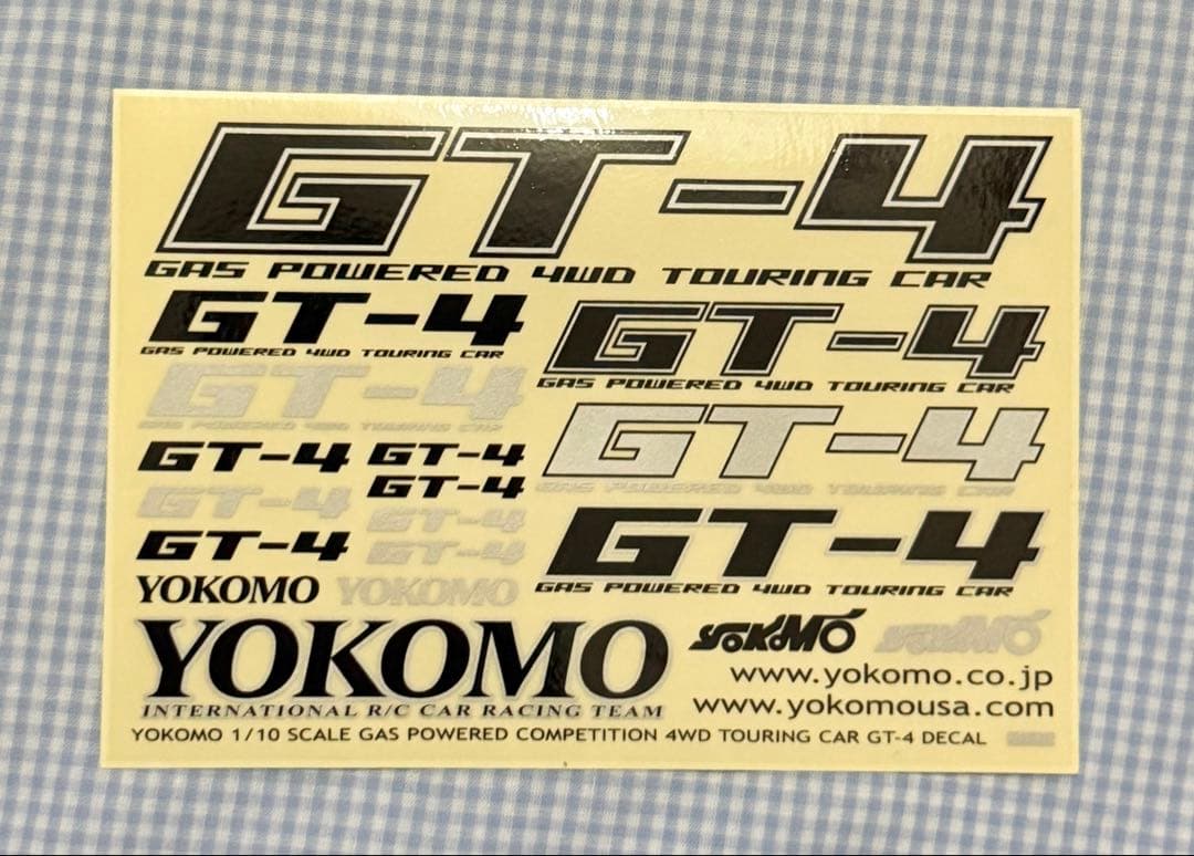 ヨコモ★GT-4W USチャンピオン仕様 エンジンレス 1/10
