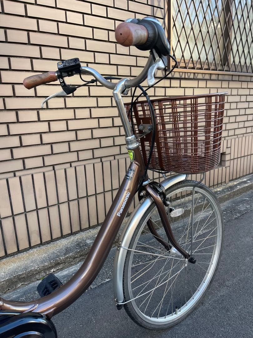 8.9ahパナソニック電動アシスト自転車24インチ