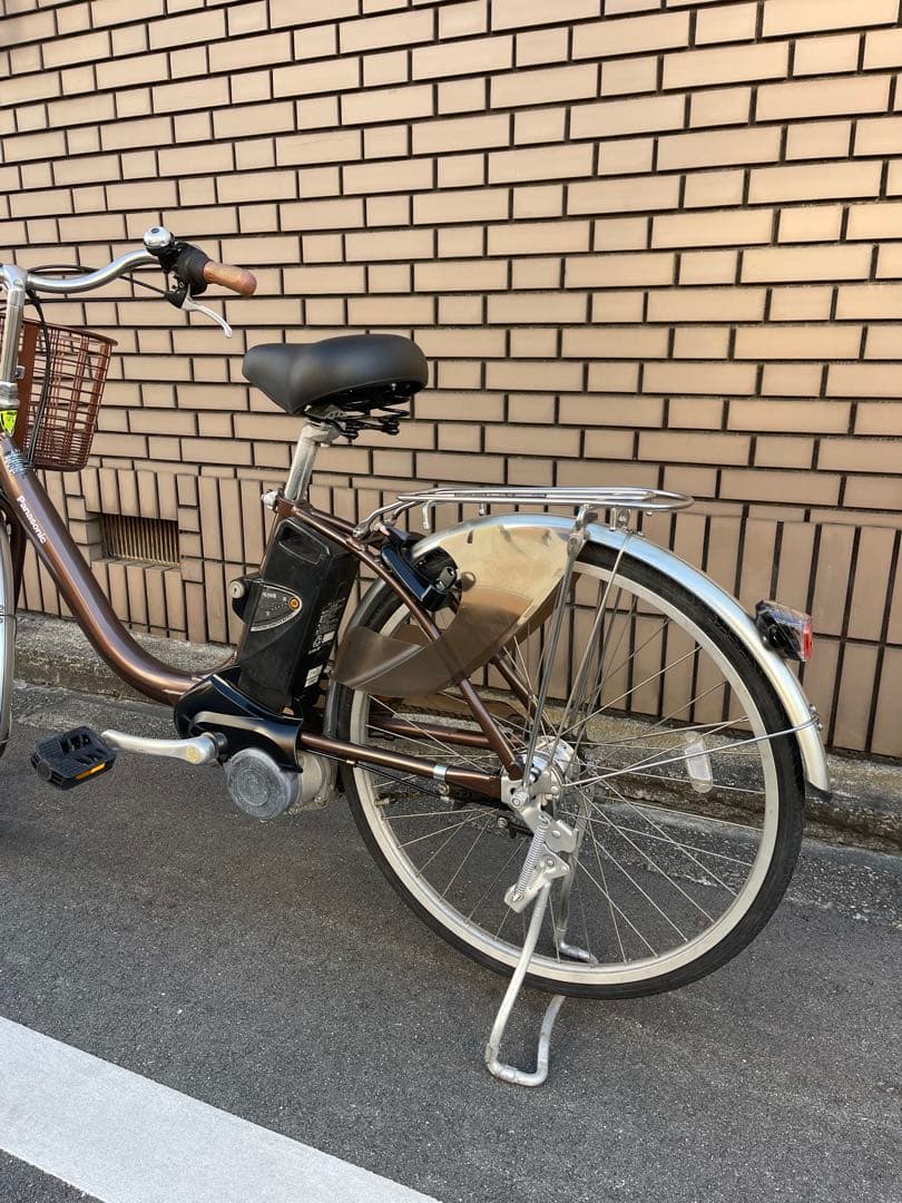 8.9ahパナソニック電動アシスト自転車24インチ
