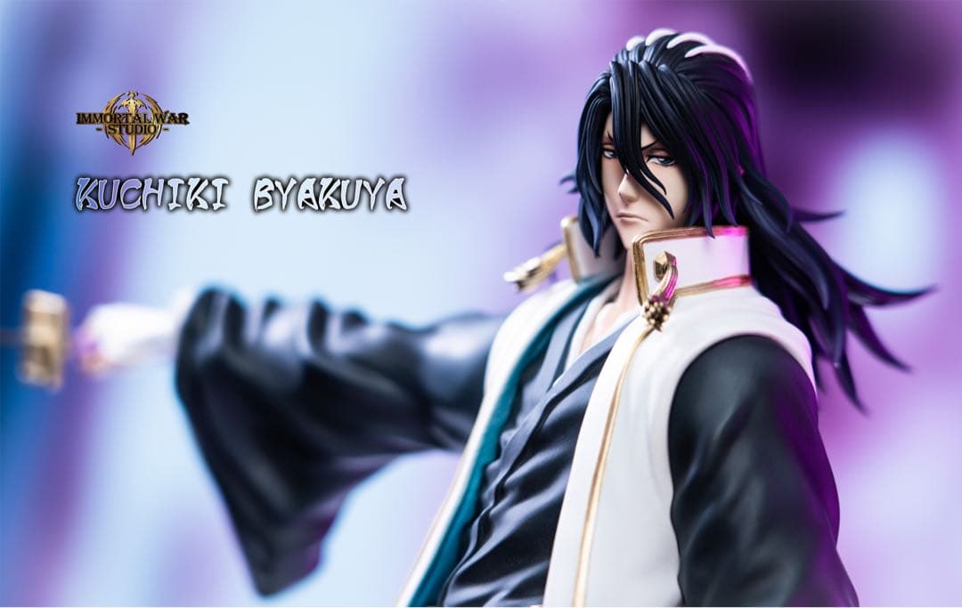 ブリーチBLEACH　千年血戦篇　朽木白哉　ガレージキッド　フィギュア