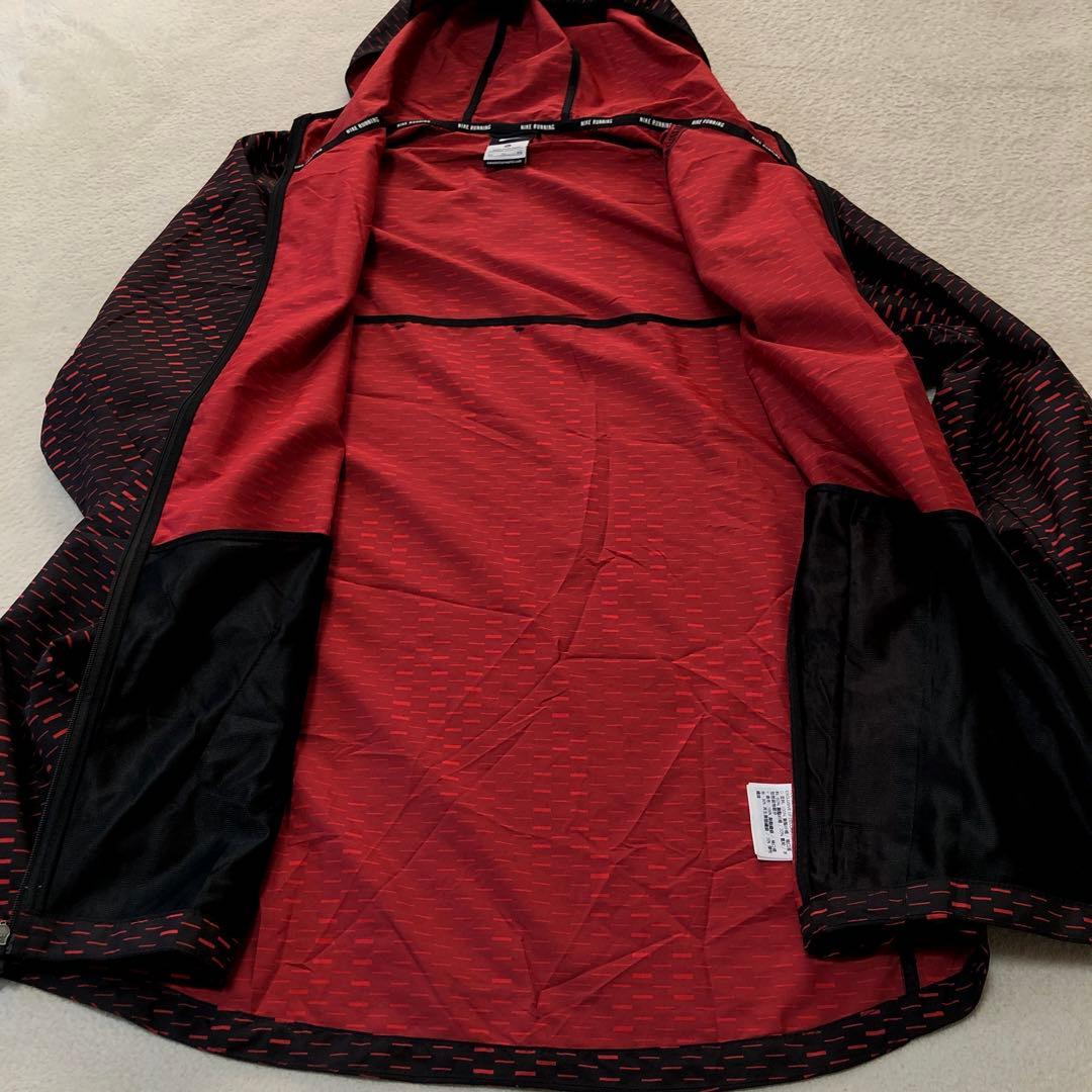 美品　NIKE レーサーフューズジャケット　ウインドブレーカー　レッド　XL