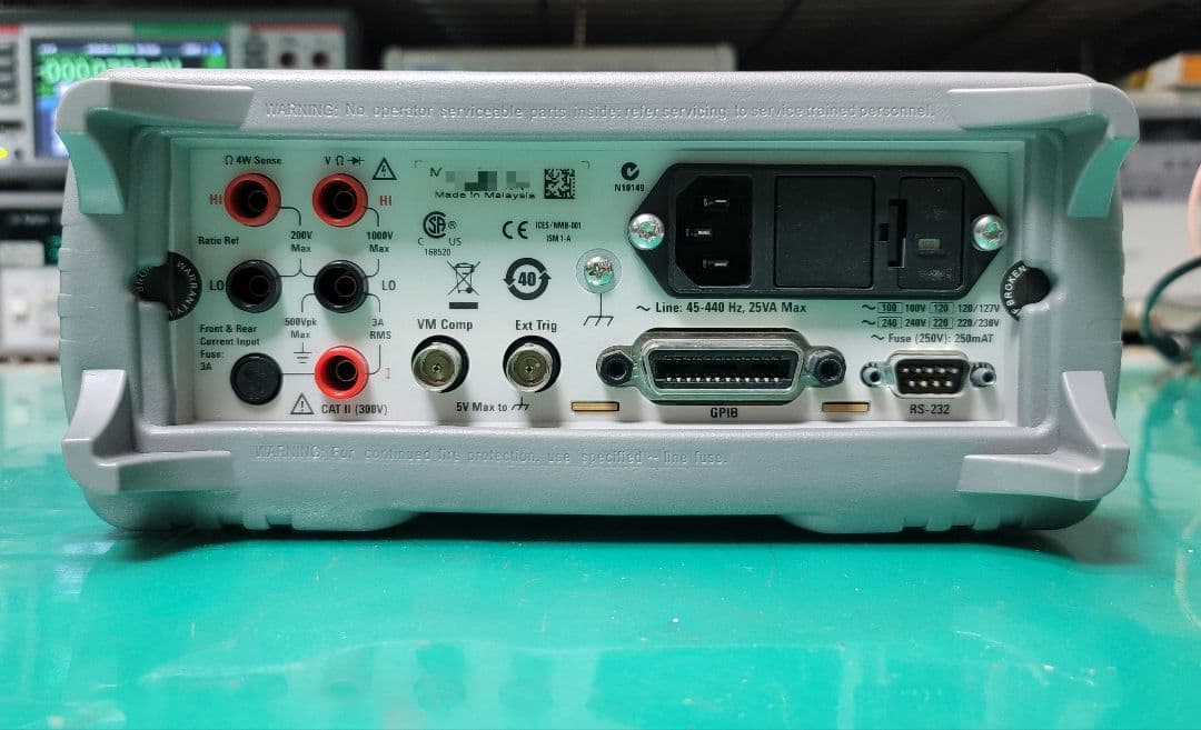 希少後期型 34401A 6.5桁 DIGITAL MULTIMETER