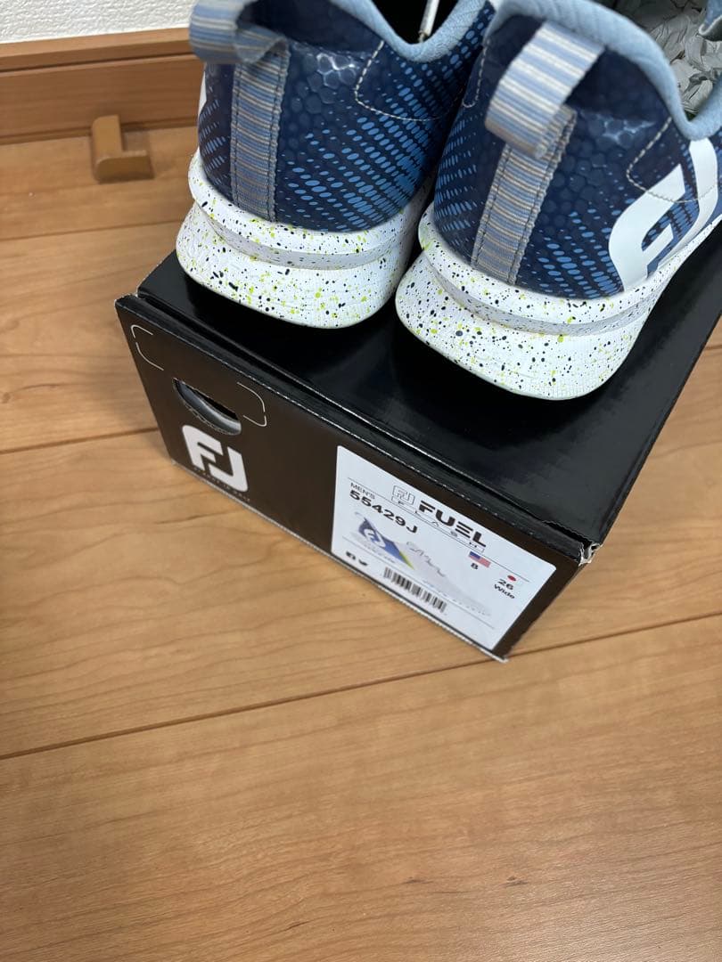 良品★フットジョイ FJ FUEL ゴルフシューズ 55429J 箱付