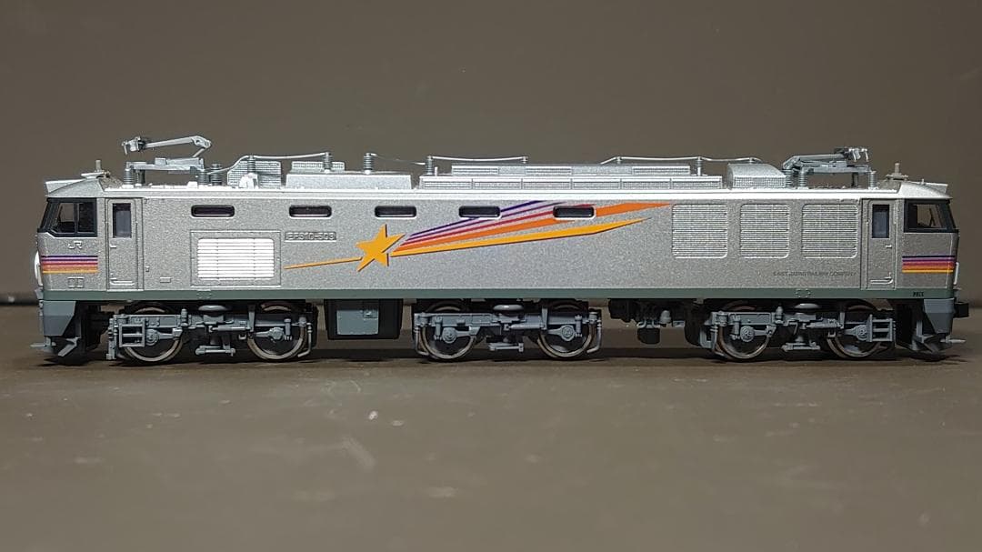 E26系カシオペア フル編成12両(全車室内灯付き)+DD51 2両+EF510