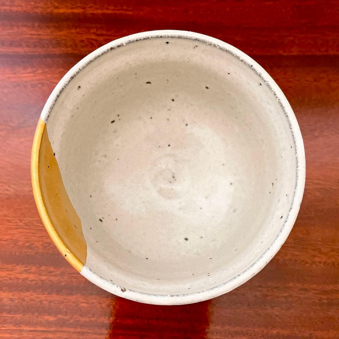 新品 茶道具・茶器　抹茶茶碗　色絵　武蔵野、京都　京焼　清水焼　中村清彩作、桐共