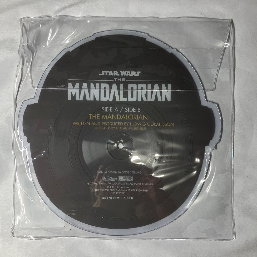 新品　未使用　マンダロリアン　ダイカット・アート盤　レコード