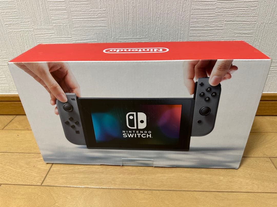 【未対策機】美品！Nintendo Switch 本体 グレー