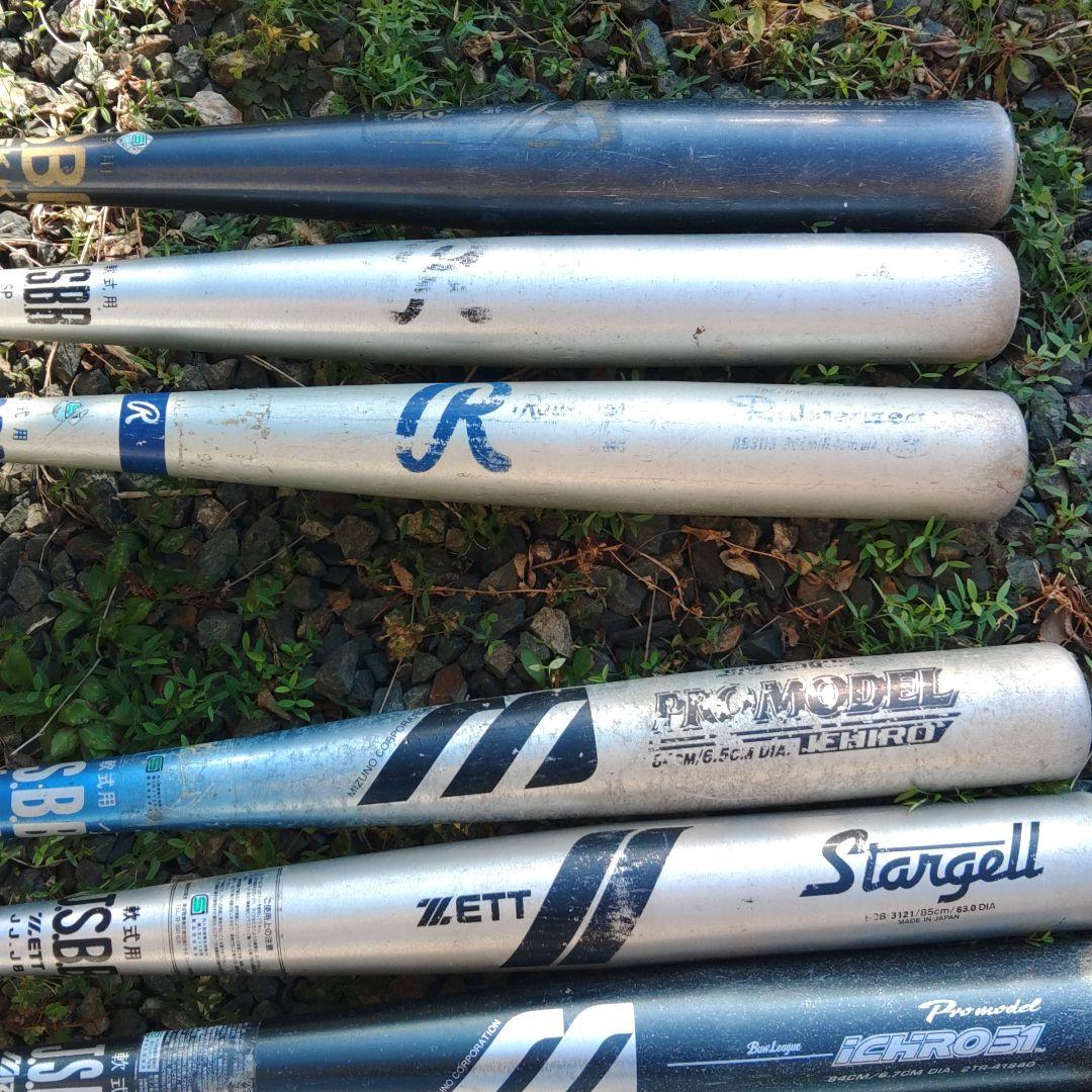 軟式野球用 JSBB 金属 カーボン バット まとめ ZETT ローリング