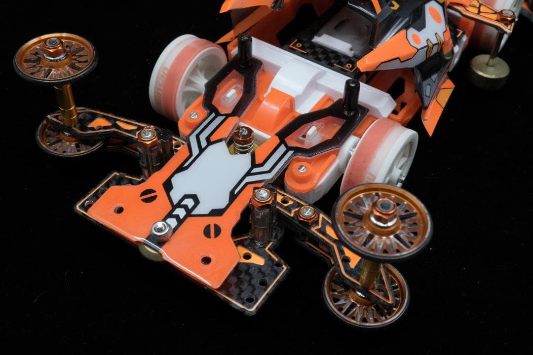 ミニ四駆　タミヤ　MSフレキ最上位カスタム　アバンテmk3 アズール　ディズニー
