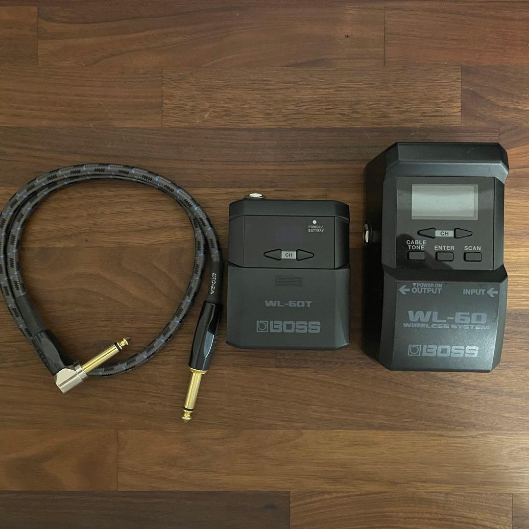 BOSS WL-60 ワイヤレスシステム（WL-60T付）動作確認済