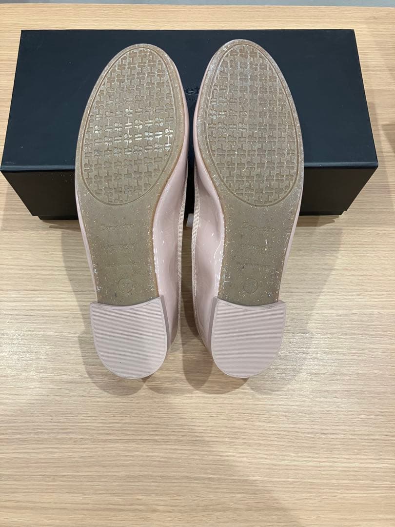 repetto レペット ピンクベージュ サイズ 37 24.0cm 値下げ