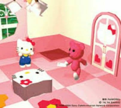 キティ meets Post Pet v3 フィギュア　サンリオキティー　モモ
