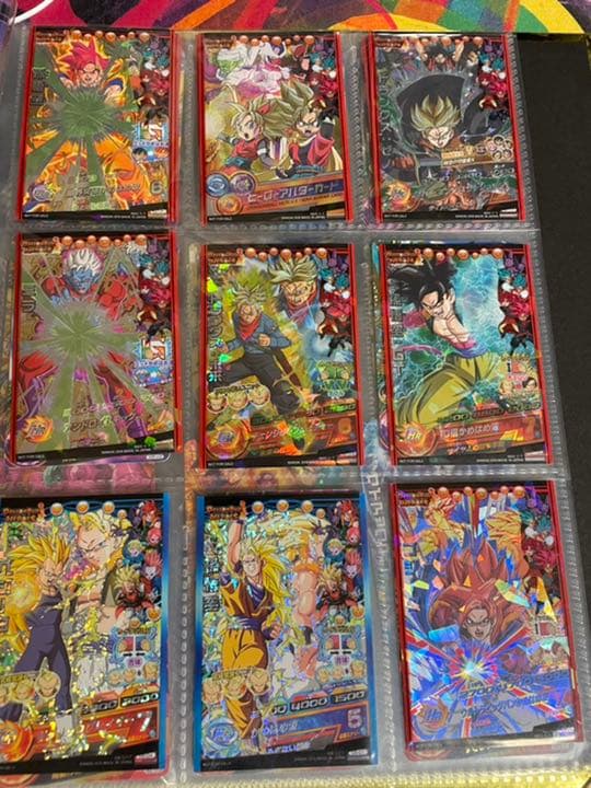 ドラゴンボールヒーローズ　バインダー付きカードまとめ売り