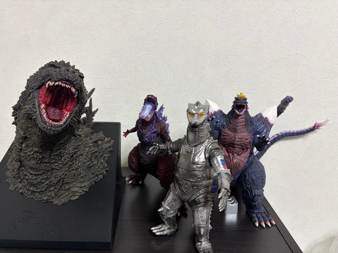 ゴジラ　一番くじ　怪獣乱舞　フィギュア A-D賞セット