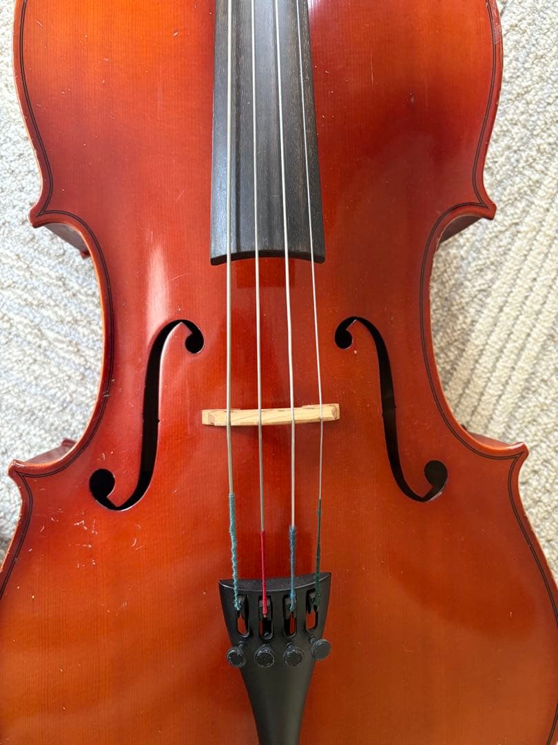 Y6489 SUZUKI No.72 1/2 チェロ スズキ 【ケース付き】