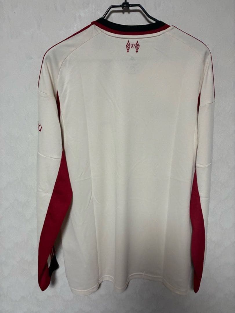 リバプール 長袖 ユニフォーム 25-26 アウェイ 3XL アディダス 新品