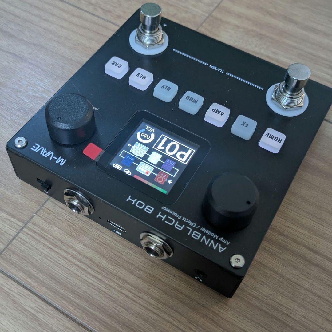 新品 M-WAVE ANNBLACKBOX マルチエフェクター ブラック
