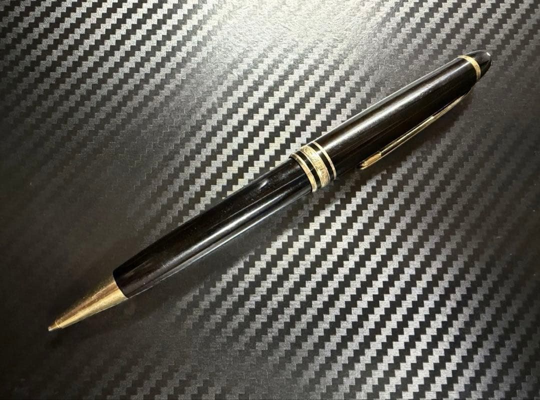 極美品 モンブラン マイスターシュテュック 165 ペンシル 0.5 ブラック