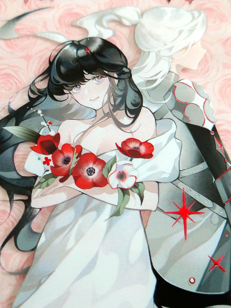 J738＃孤城碎影(烫红金)第九航道切り売り海外人物マステ女の子