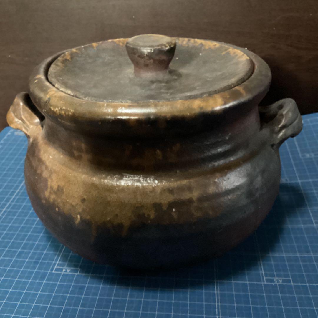 備前焼　茶道具　水指/水差